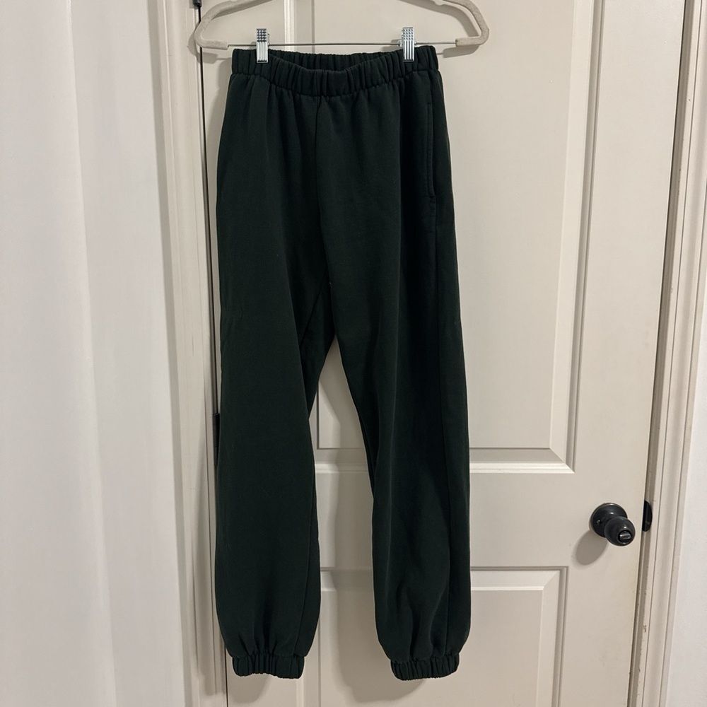 Brandy-melville Women's Green Joggers-tracksuits